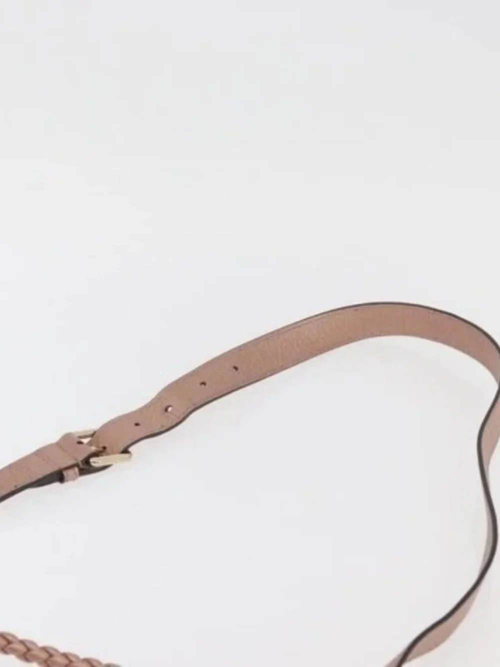 GUCCI Tote Bag Leather 2way Pink Gold 282300 Auth ka3524
